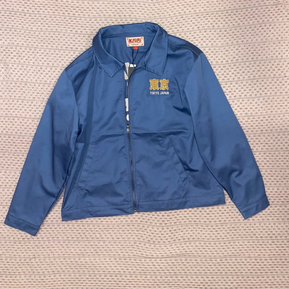 Blue Ikigai Tokyo Japan Jacket